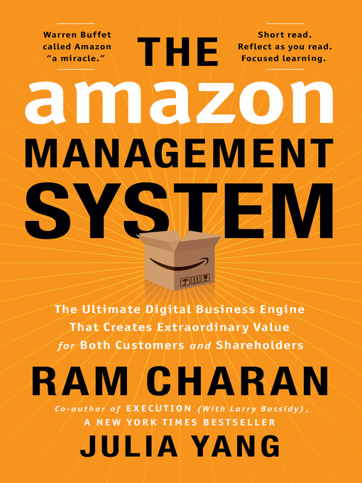 Title details for The Amazon Management System by Ram Charan - Available